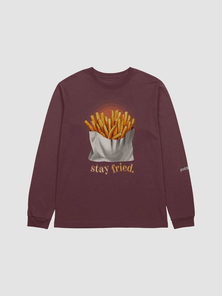 STAY FRIED supersoft long sleeve tee product image (33)