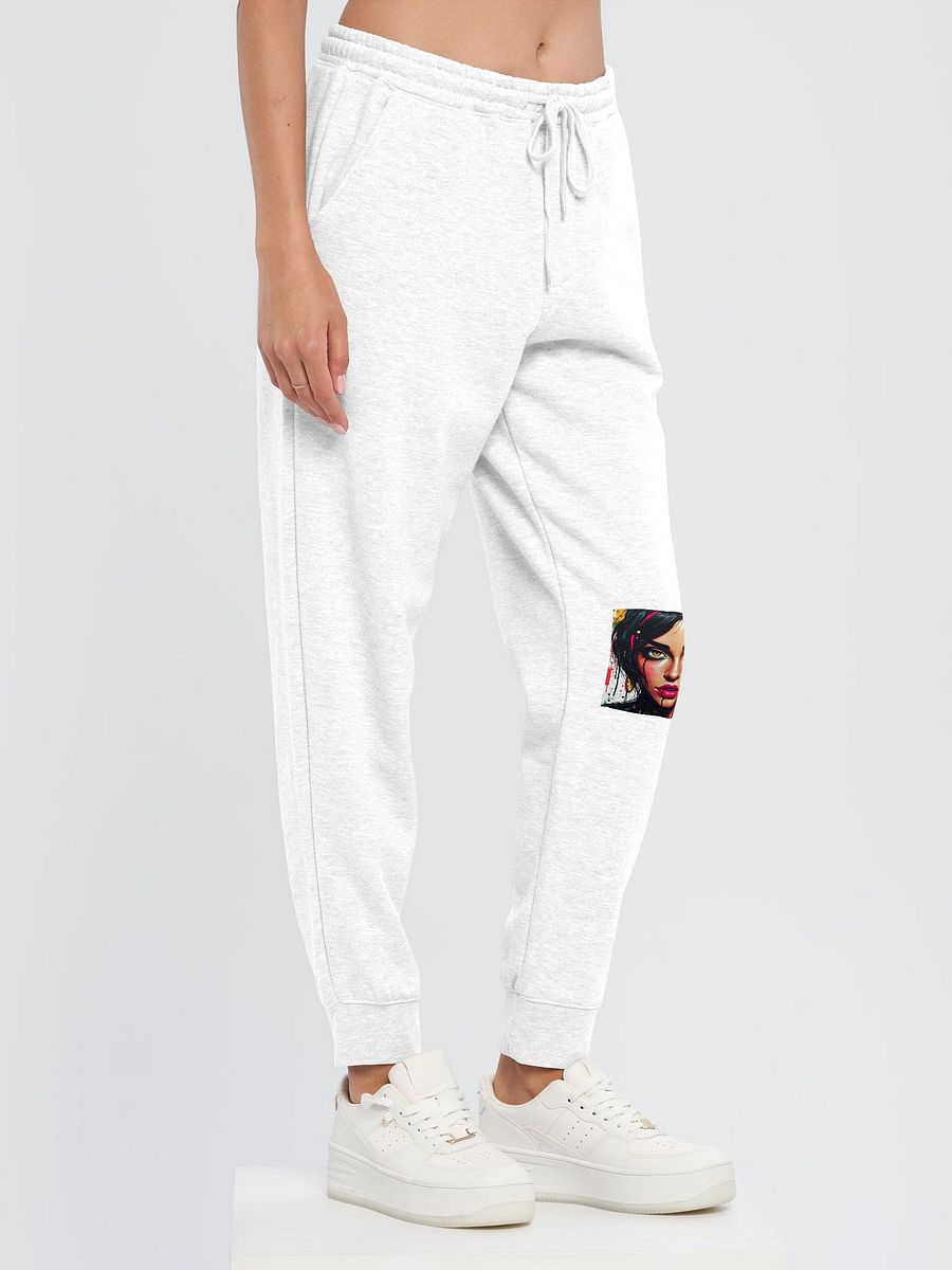 Golden Gaze Artistic Fleece Joggers product image (3)
