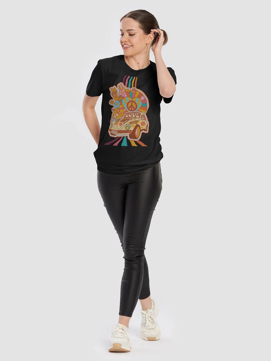 60s groovy car power T-shirt, groove floral retro style Tee product image (10)