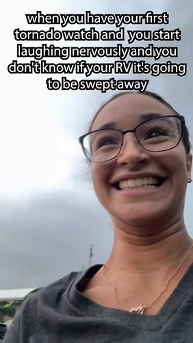 I experienced my first Tornado watch and with that we had to run to try to find shelter. The fear was of losing everything in...