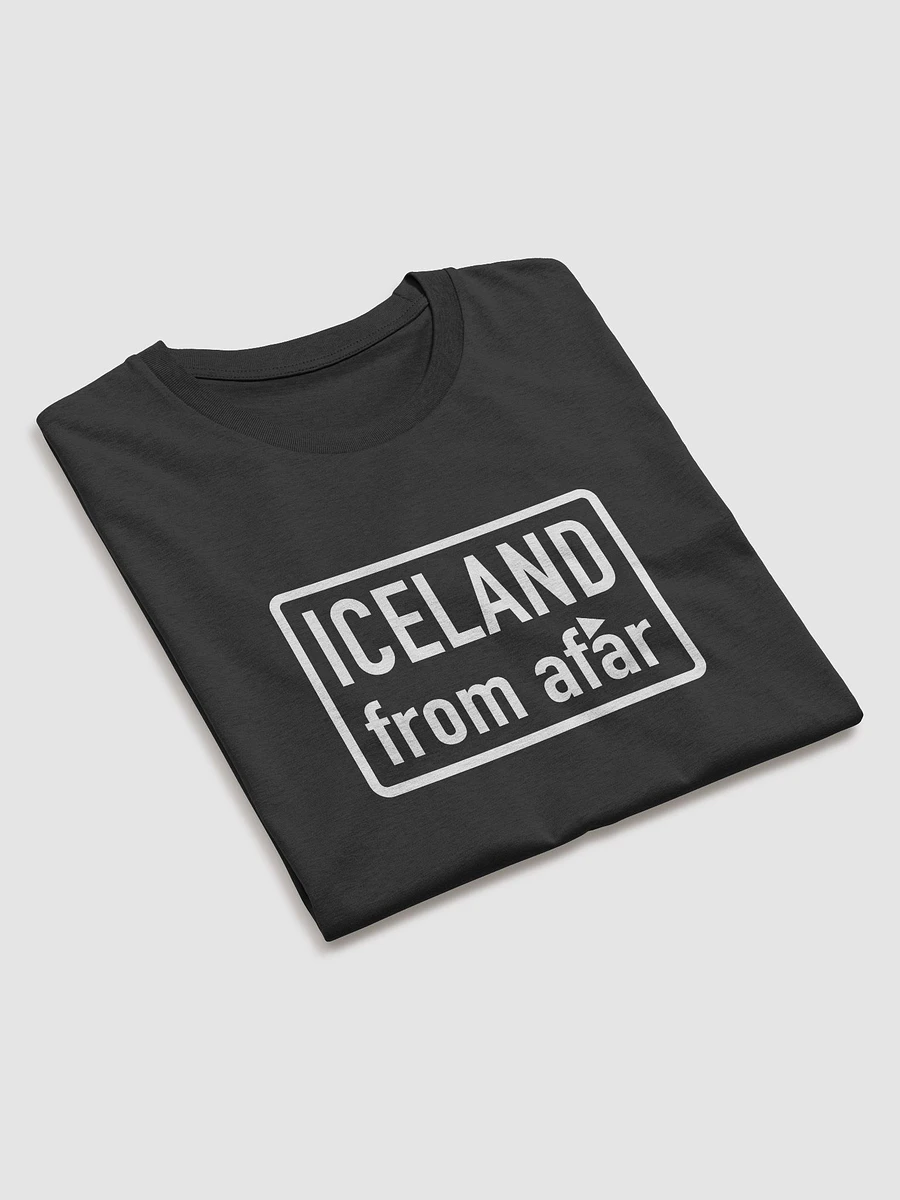Iceland from afar. Organic cotton T-shirt product image (35)