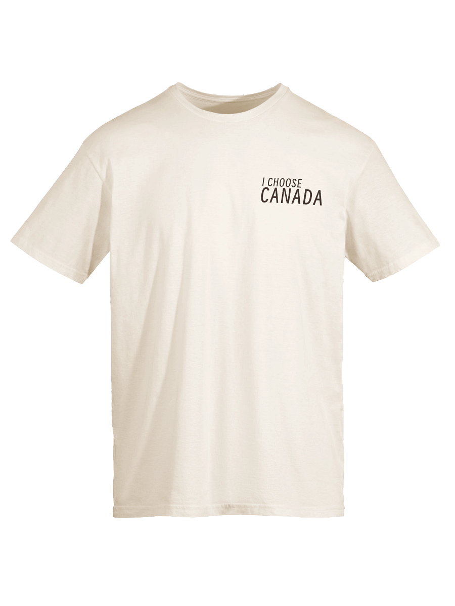 I CHOOSE CANADA double sided T by Claus Kellerman POV product image (5)