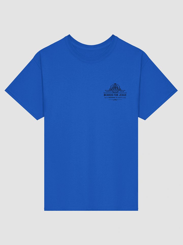Beards For Jesus Logo with QR Code Tee - Black Logo product image (1)