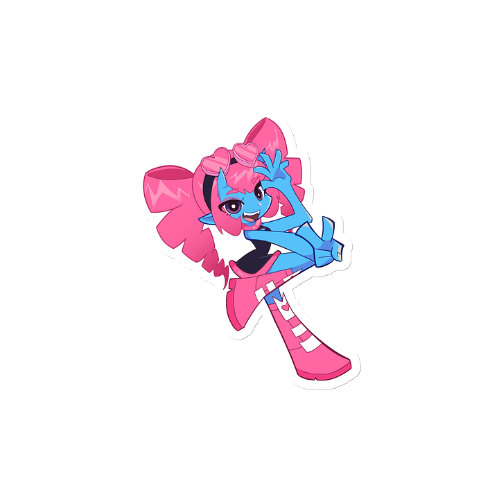 Circuit Witch - Pop Cartoon Anime Style - Die-Cut Magnet product image (2)