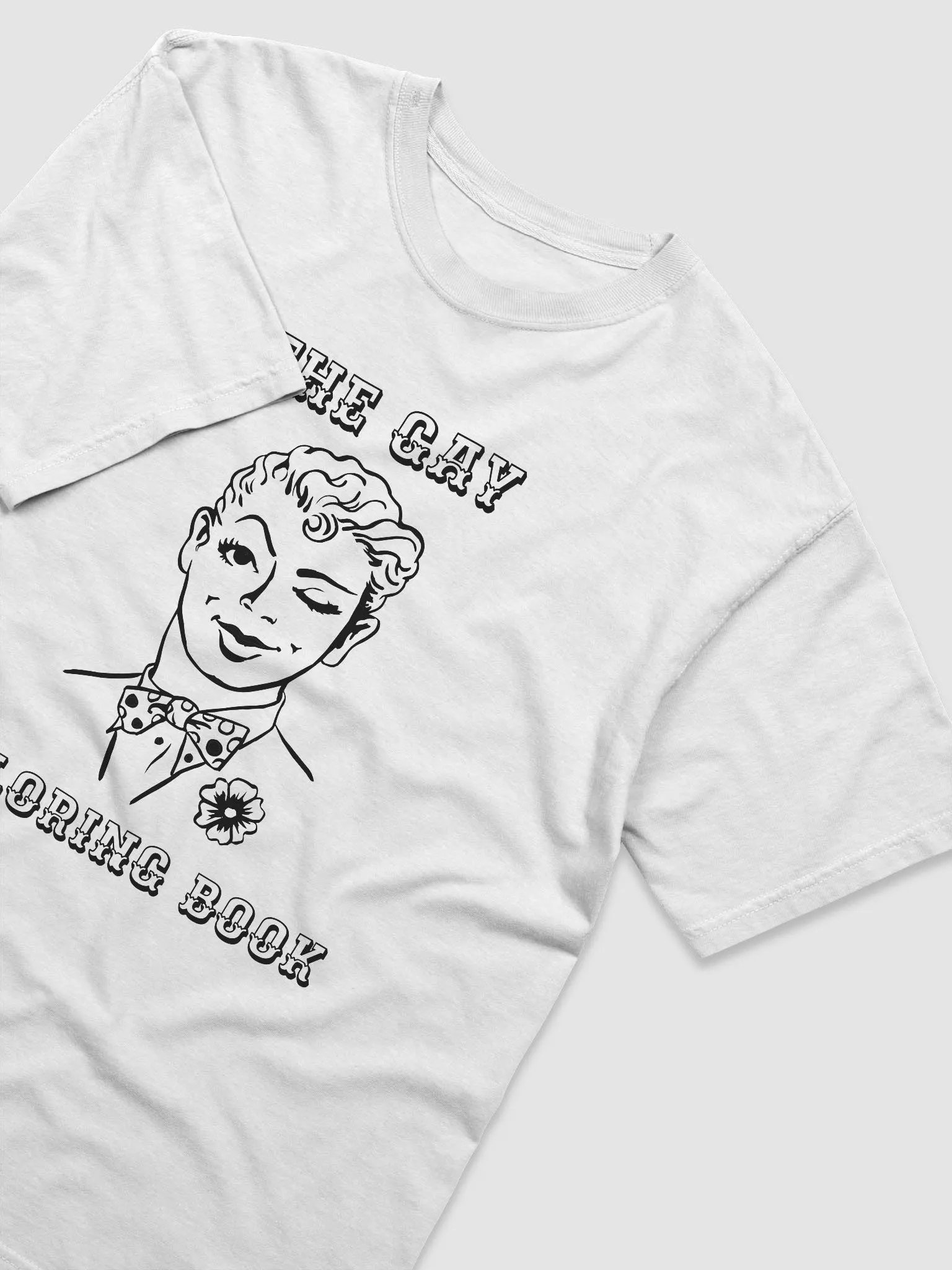 The Gay Coloring Book (Black) - T-Shirt product image (3)