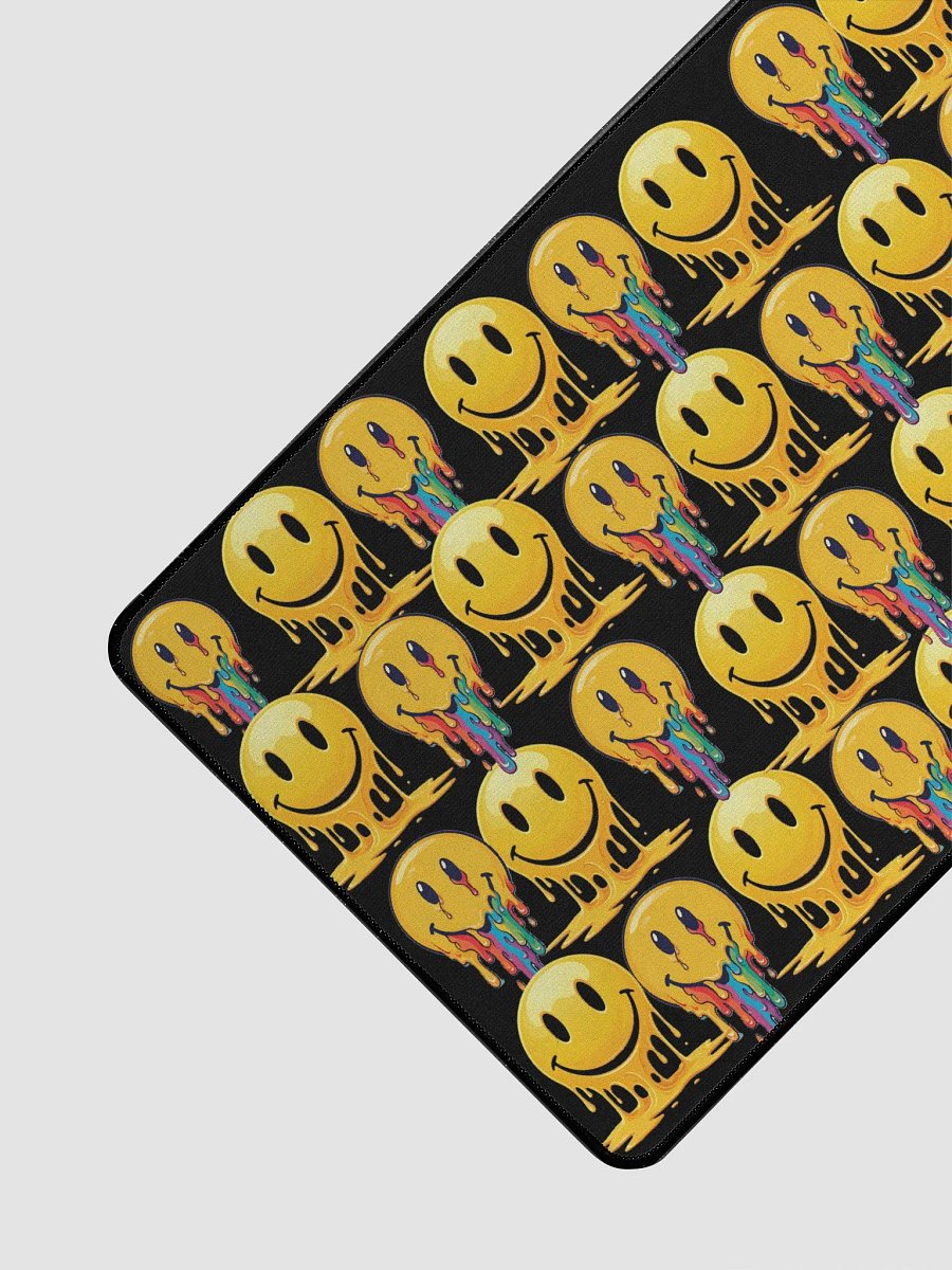 Psychedelic Smiley Desk Mat product image (3)