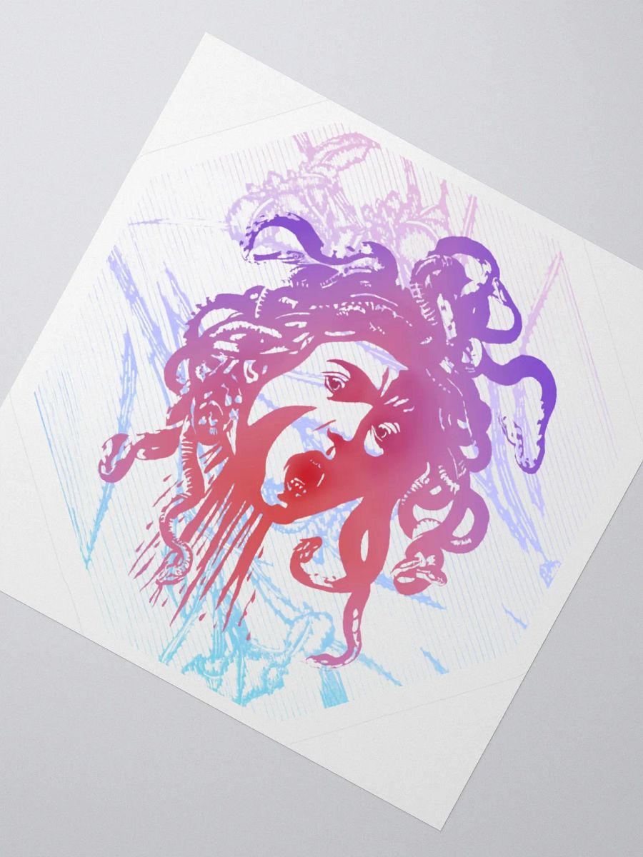 Sticker - Medusa on Purple Irises product image (2)