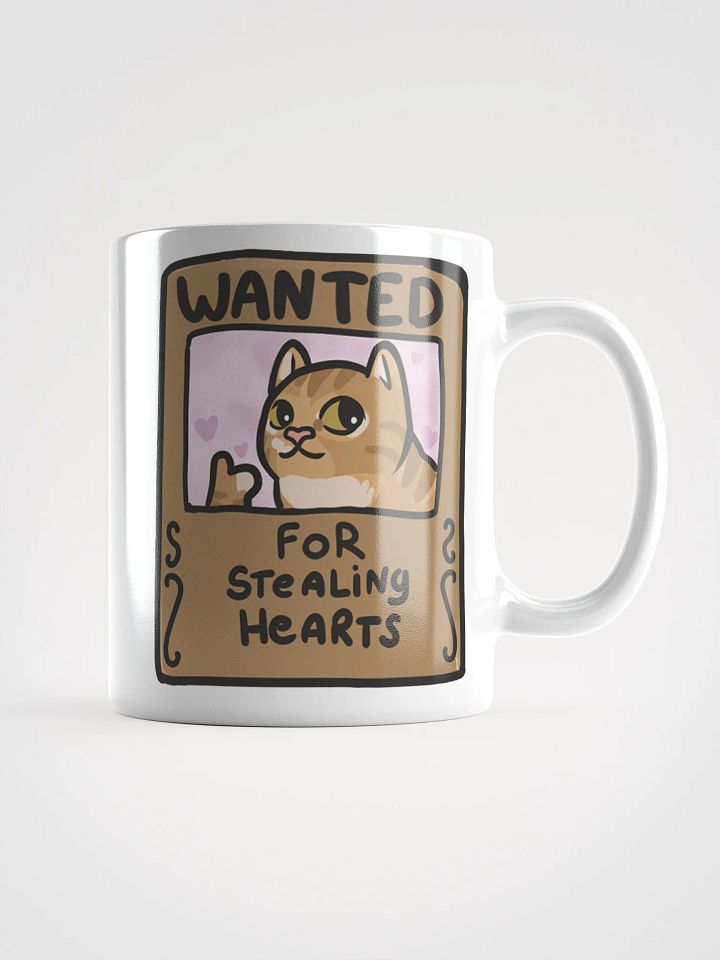 Wanted: Tao Mug – Stealer of Hearts (White Glossy Mug Edition) product image (1)