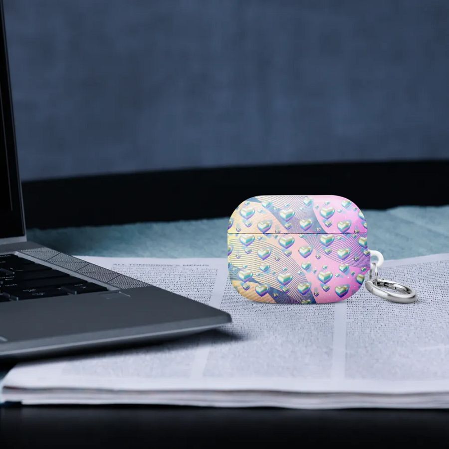 Dreamy Heart Reflections AirPods® Case for the feminine ladies and girls product image (52)