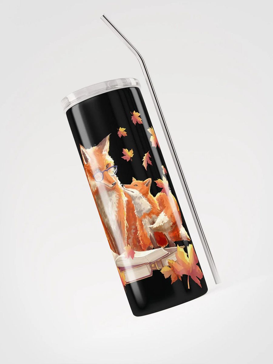 Fall Fox Family Cup with Straw product image (5)