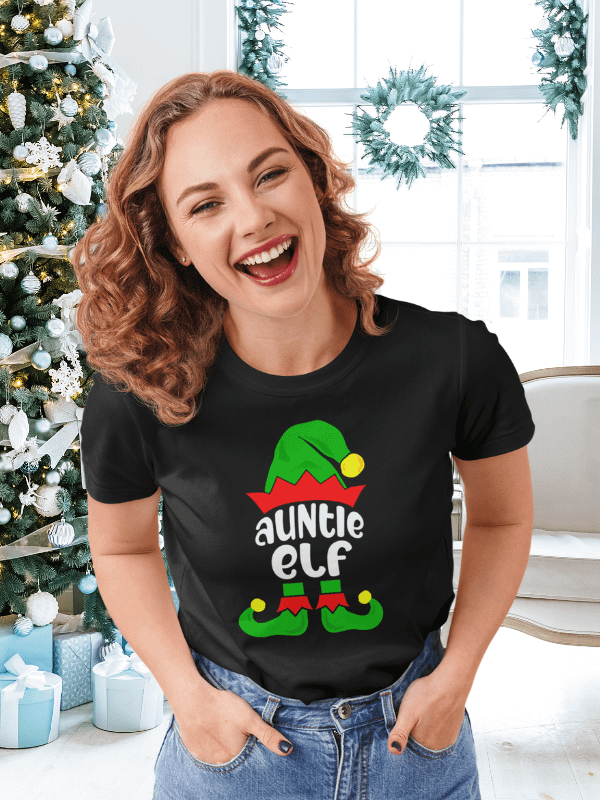 "Auntie Elf" T-Shirt product image (1)