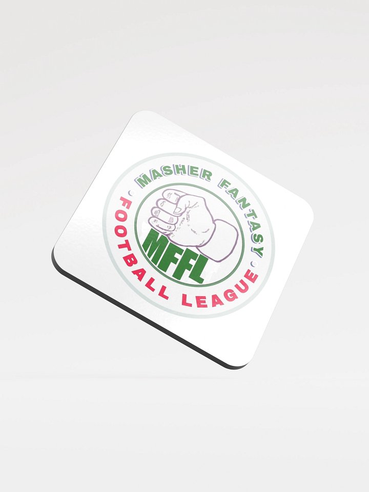 Masher Fantasy Football League Coaster product image (1)