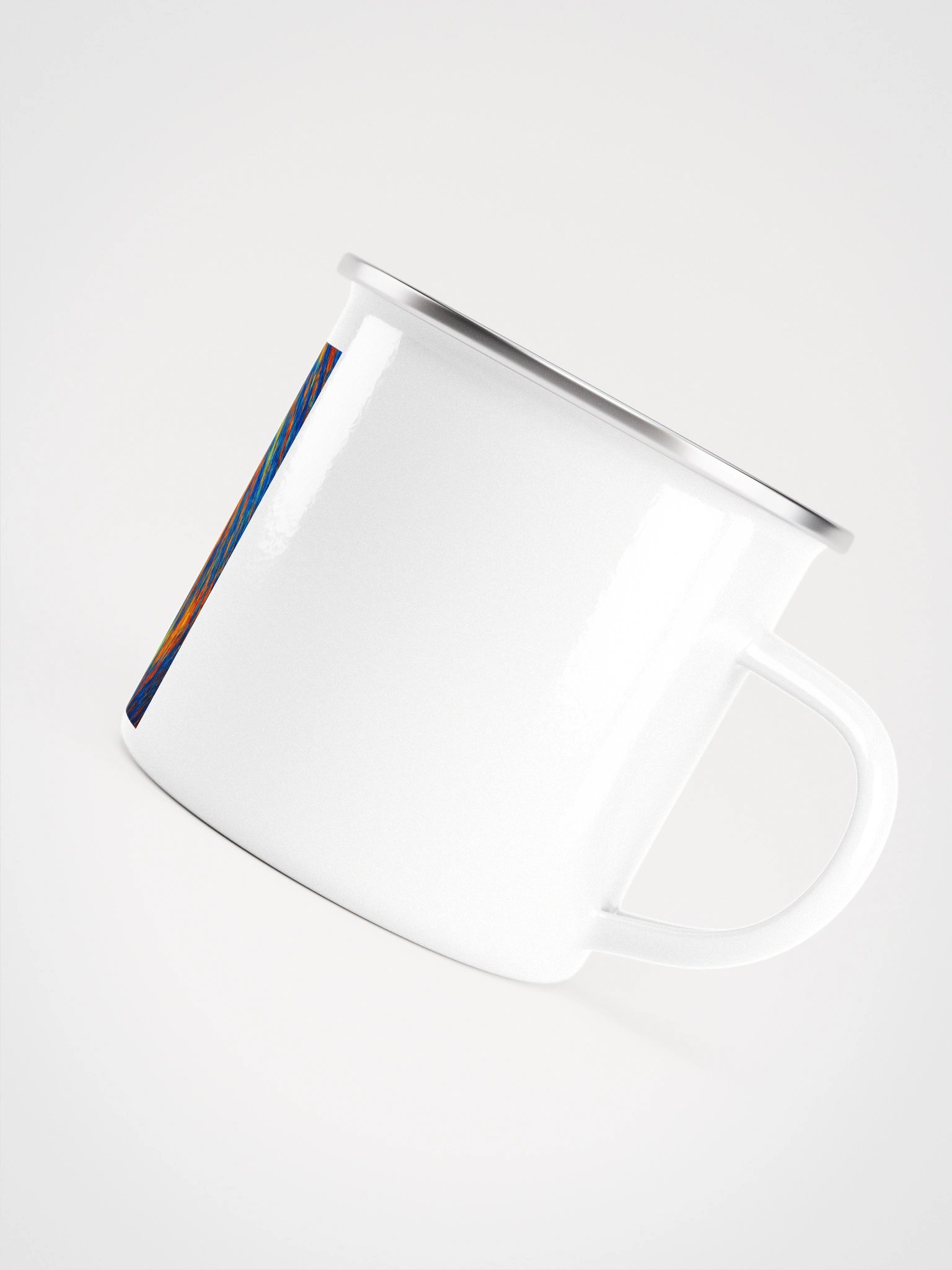 my heart is a hellbomb Enamel Mug product image (5)