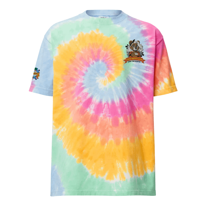 Mama Bear's Tie-Dye Embroidered Tee product image (1)
