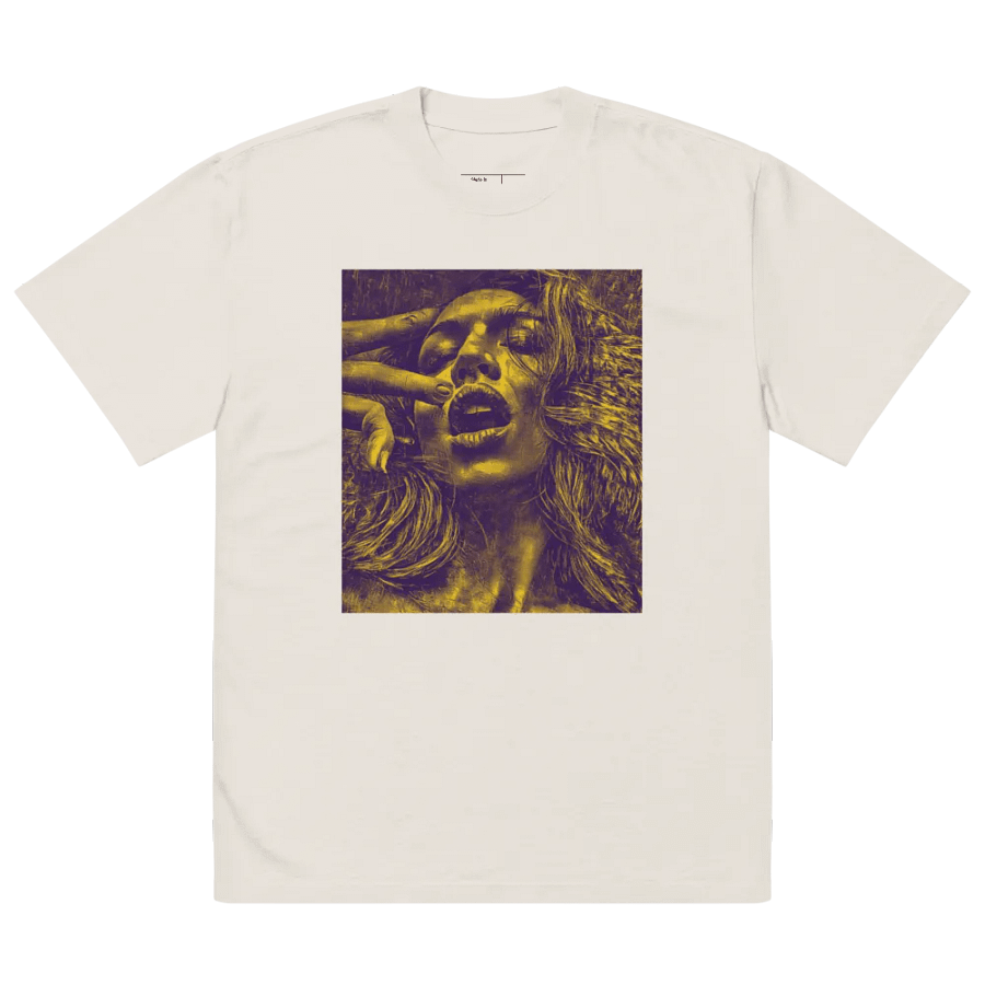 Freedom - Oversized Heavy Faded Unisex Tee product image (5)