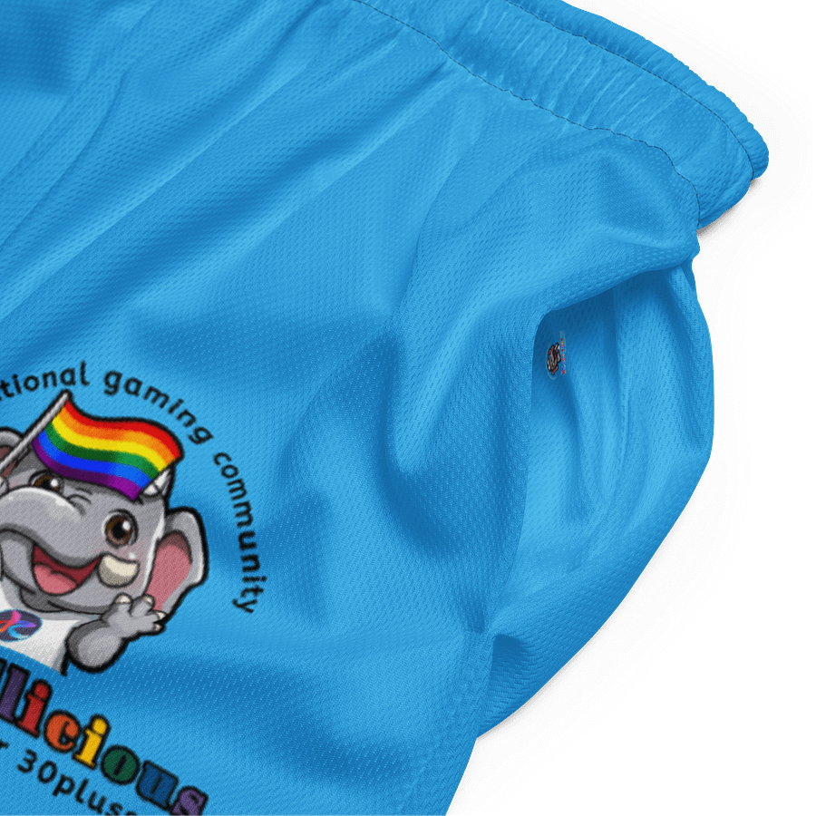 Unisex Shorts Proud Gamer Blue product image (2)