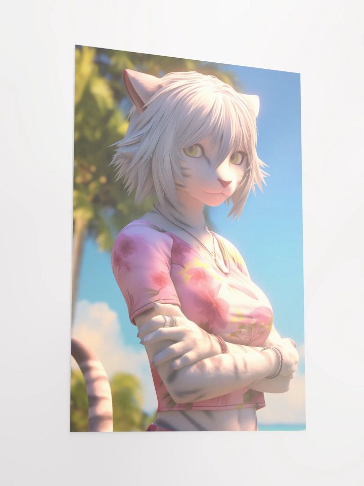 Feline Confidence Matte Poster product image (2)