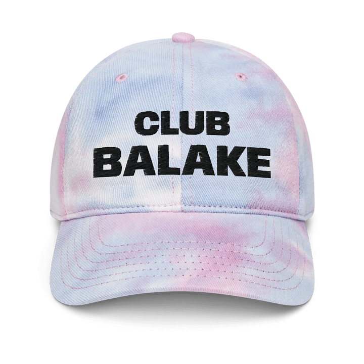 Club Balake Groovy Vibes Tie-Dye Dad Hat product image (1)