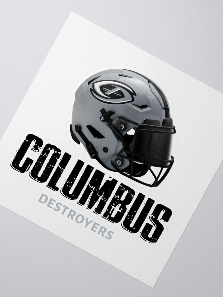 Columbus Destroyers Stickers product image (2)