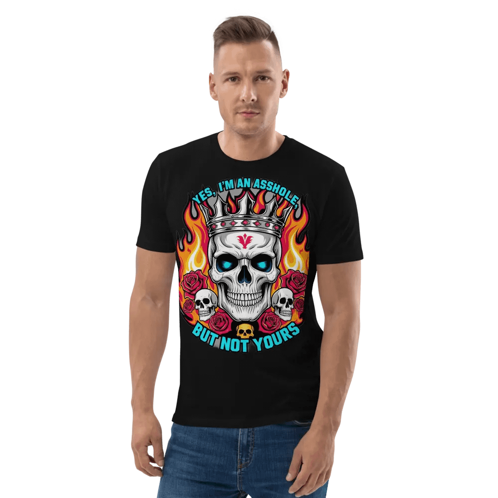 Rebel Royalty Skull Crown T-Shirt product image (6)