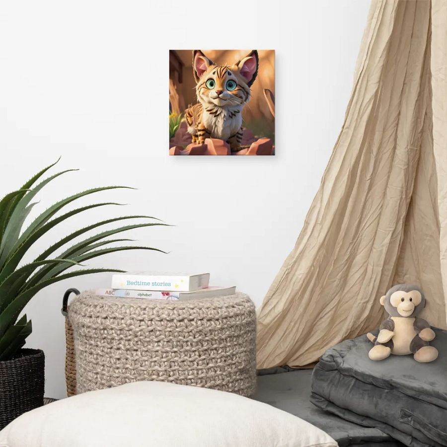 Endangered Species - Mexico - Lynx Canvas Art product image (3)