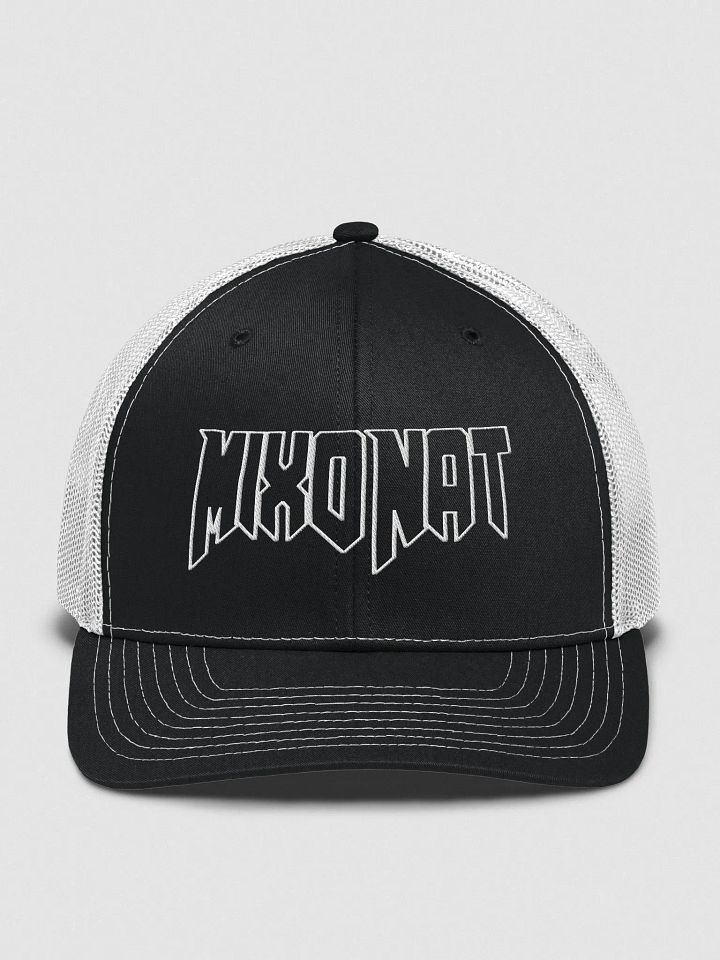 White MixoNat Logo Richardson Embroidered Hat product image (2)