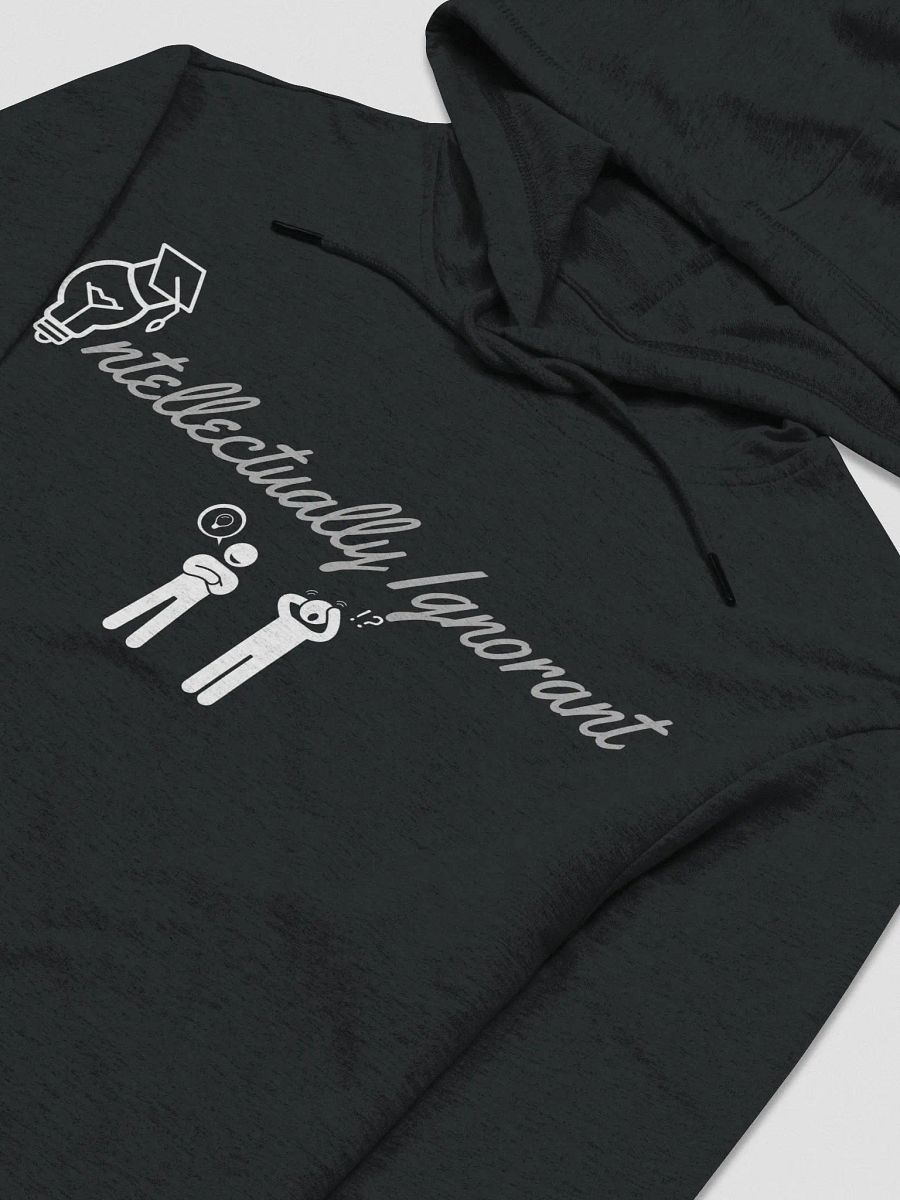 Women's Grey scale Intellectually Ignorant District lightweight Hoodie product image (2)