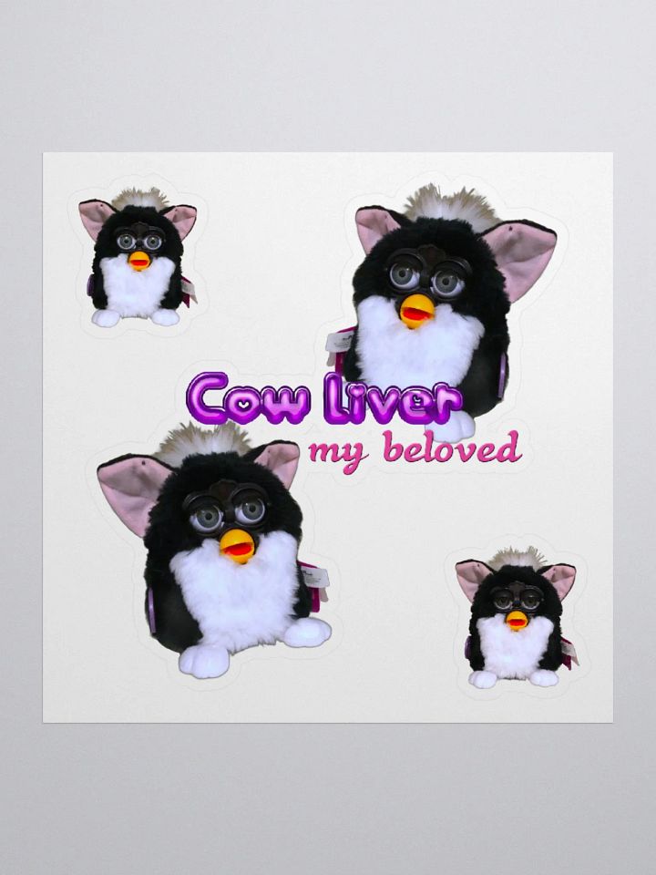 Cow Liver Sticker product image (1)