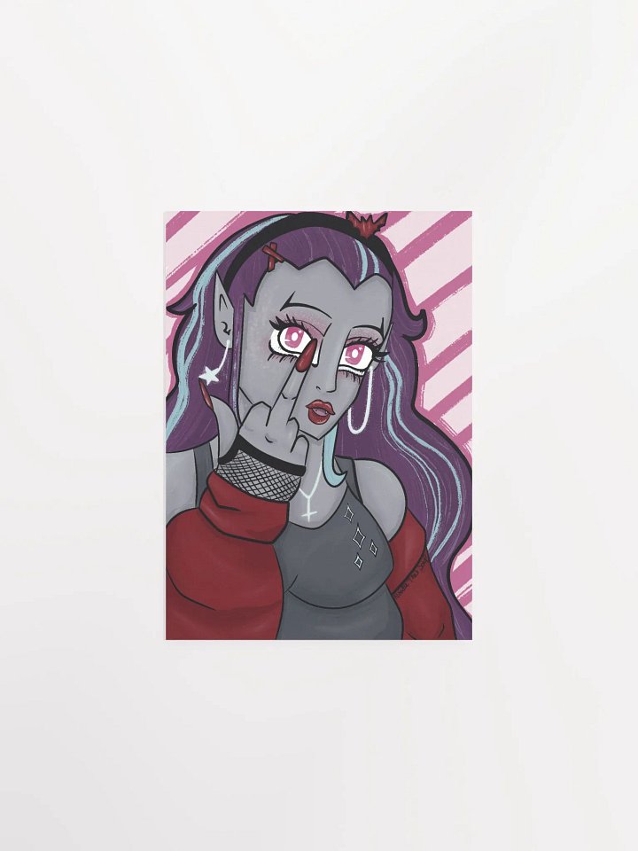 'Don't wanna be friends' print product image (2)