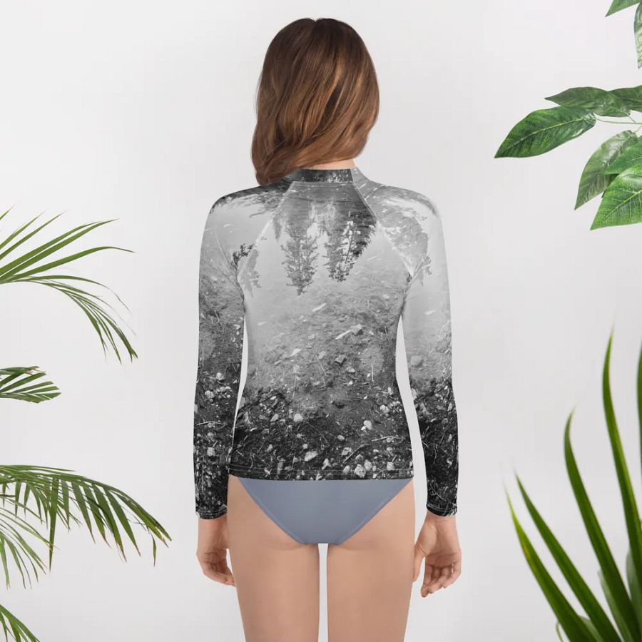 Take a mental break and recharge your batteries. Rash guard product image (11)