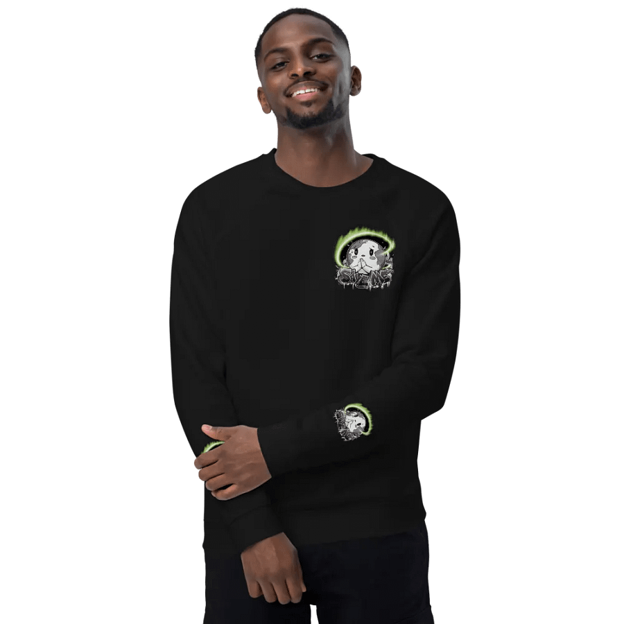 Save Me SOL'S Unisex Organic Raglan Sweatshirt | Sustainable Comfort with a Message product image (5)