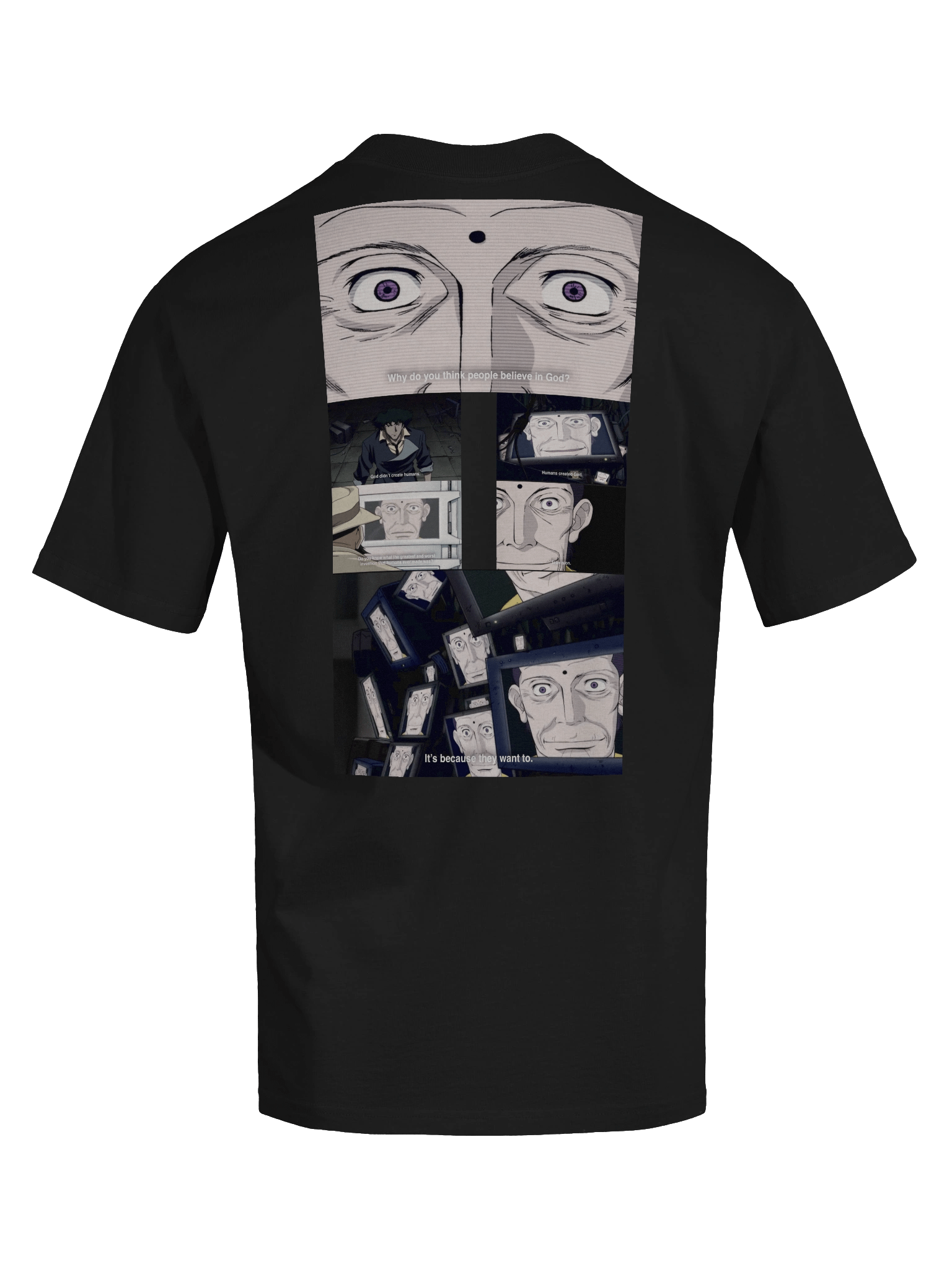 cowboy bebop session 23 brain scratch tee shirt product image (8)