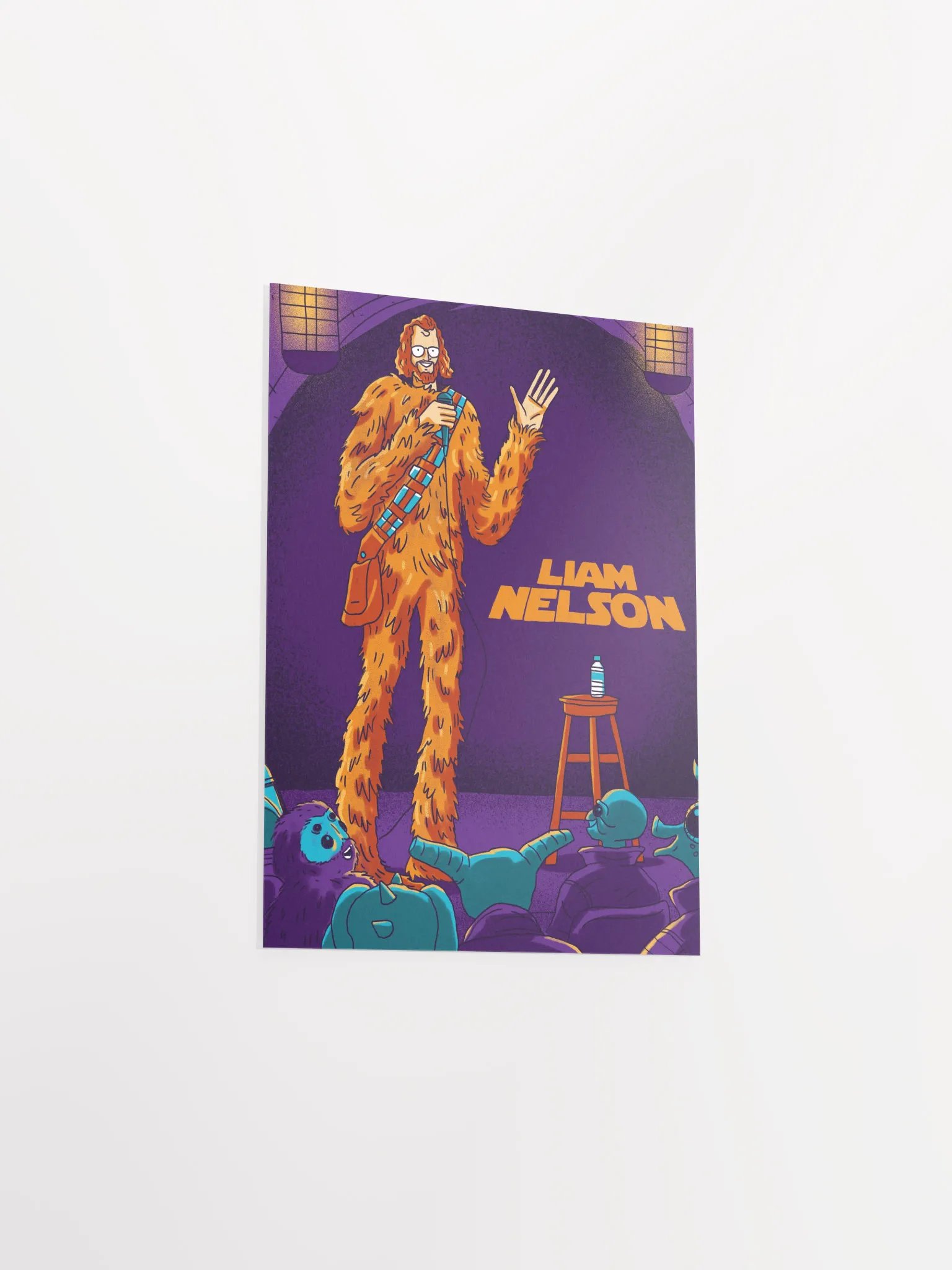 Chewbacca Poster - Liam Nelson Comedy product image (5)