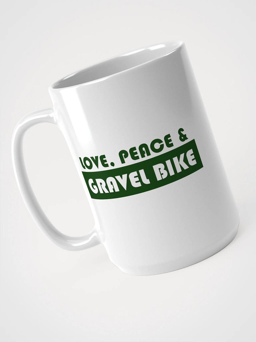 Love Peace and Gravel Bike sticker product image (3)