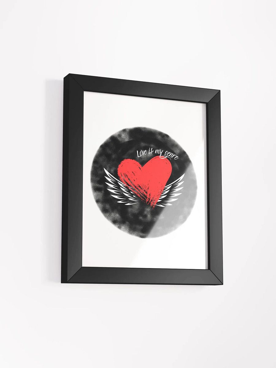 Love is my Genre Framed Poster product image (25)