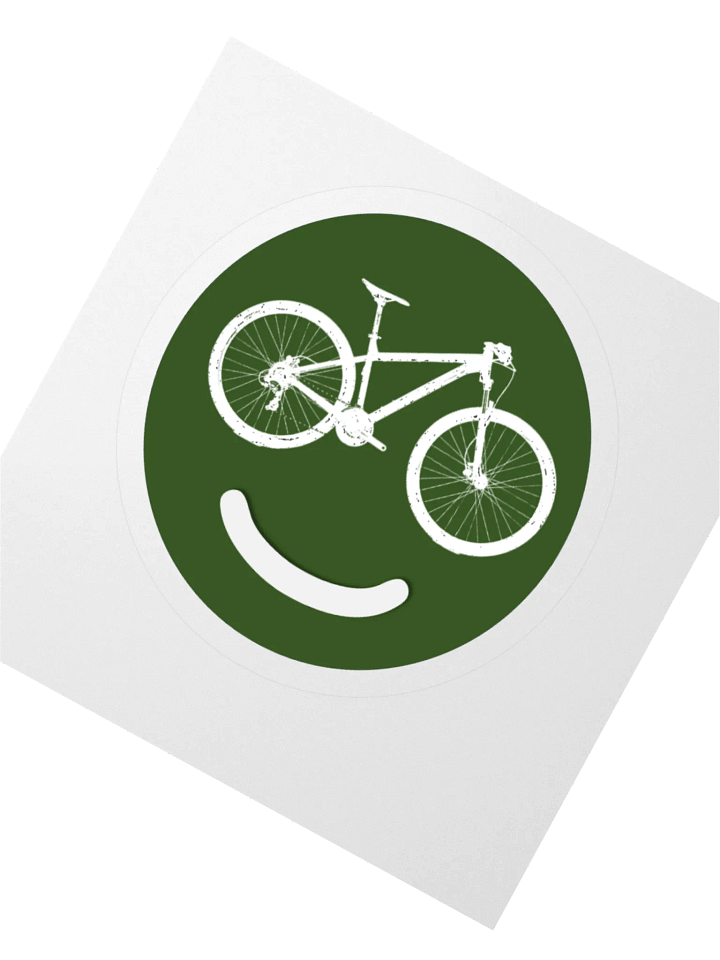 Happy MTB sticker product image (4)