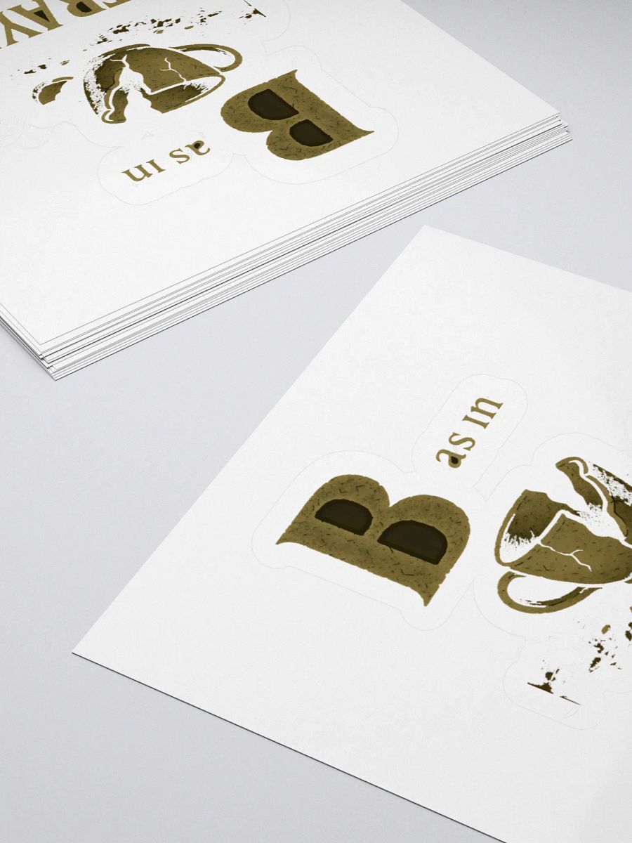 B as in betrayal sticker product image (10)