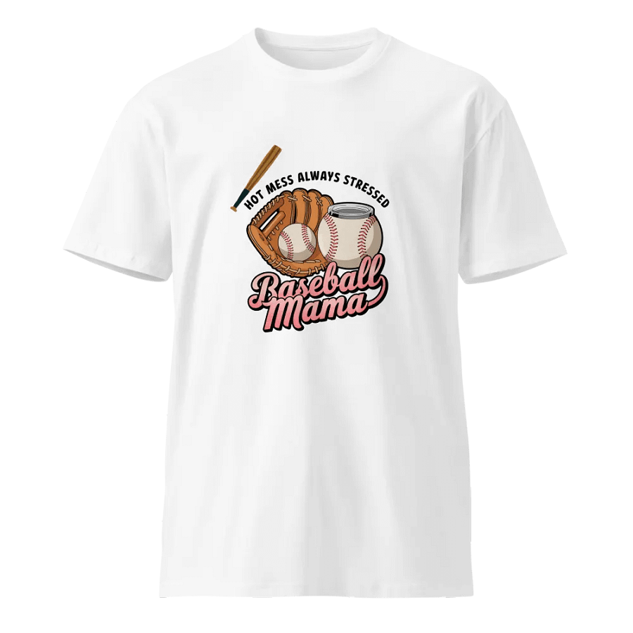 Baseball Mama Premium T-Shirt product image (1)