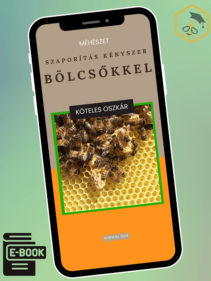 e-Book - Méhészet - Szaporítás kényszerbölcsőkkel product image (1)