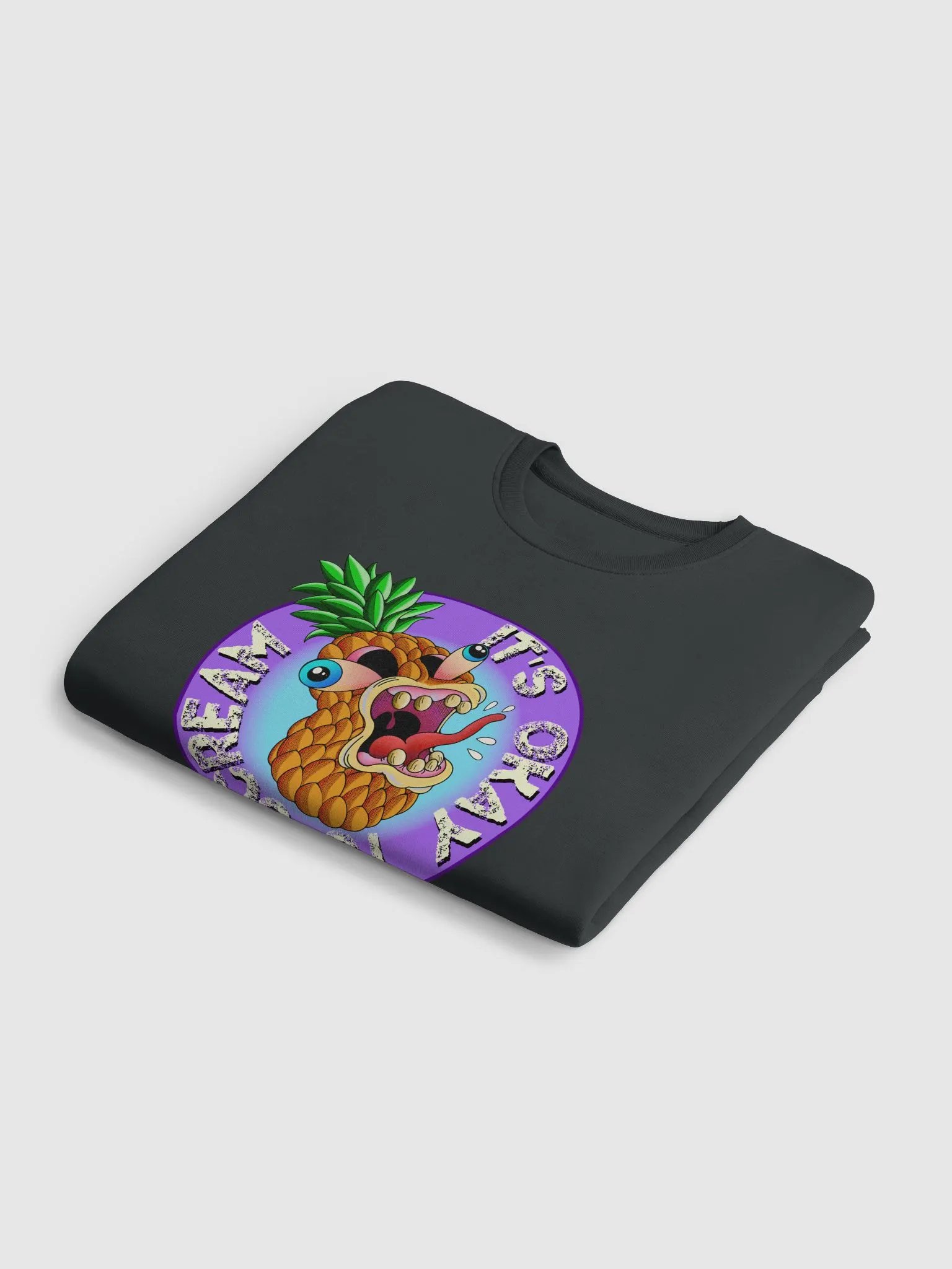 Please Scream: Stanley/Stella Unisex Eco Sweatshirt product image (5)