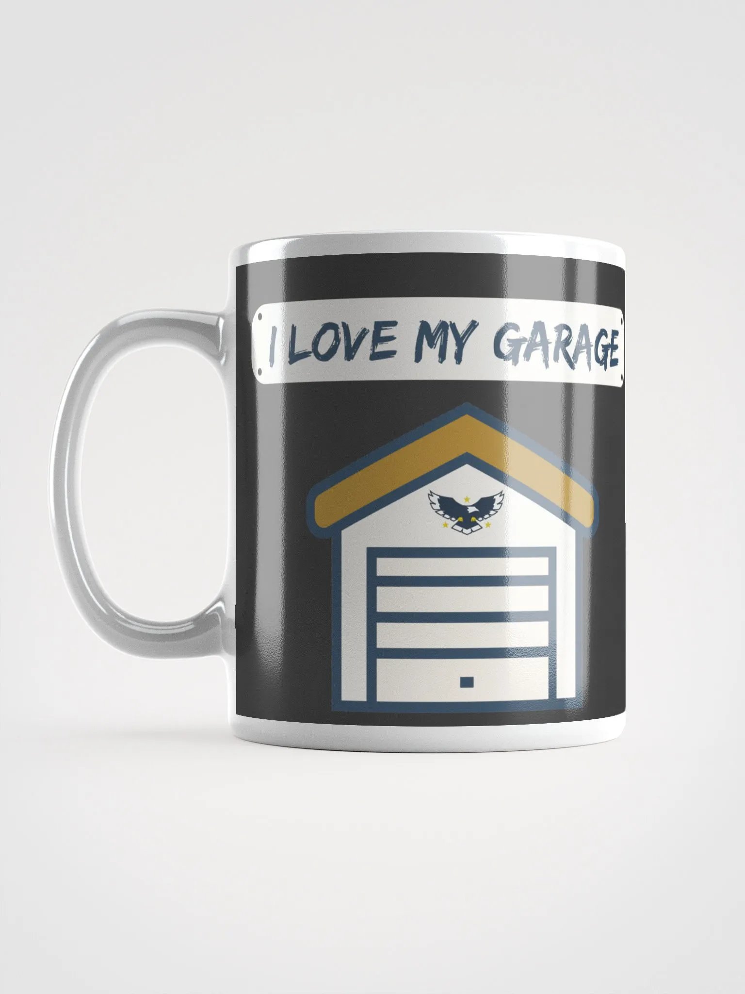 I Love My Garage - mug - white - slate product image (2)