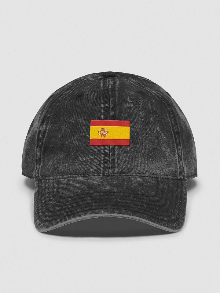 Vintage Spain Flag Dad Hat product image (1)
