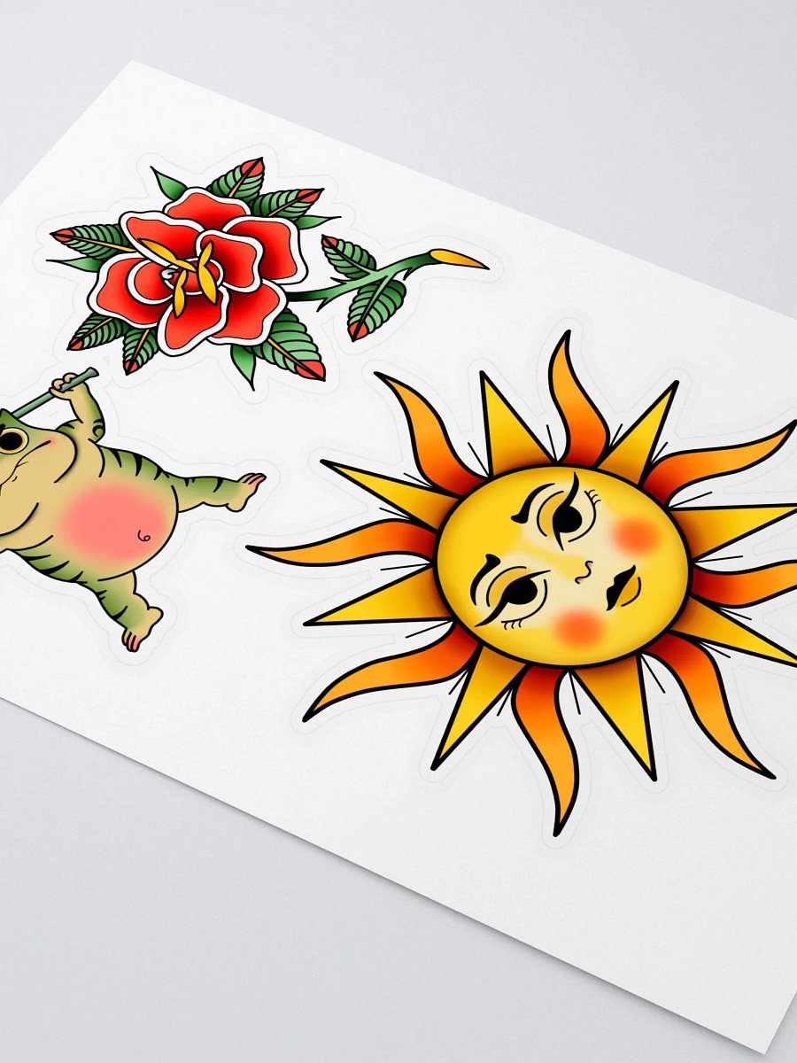 Full-Color Traditional Sticker Pack product image (3)