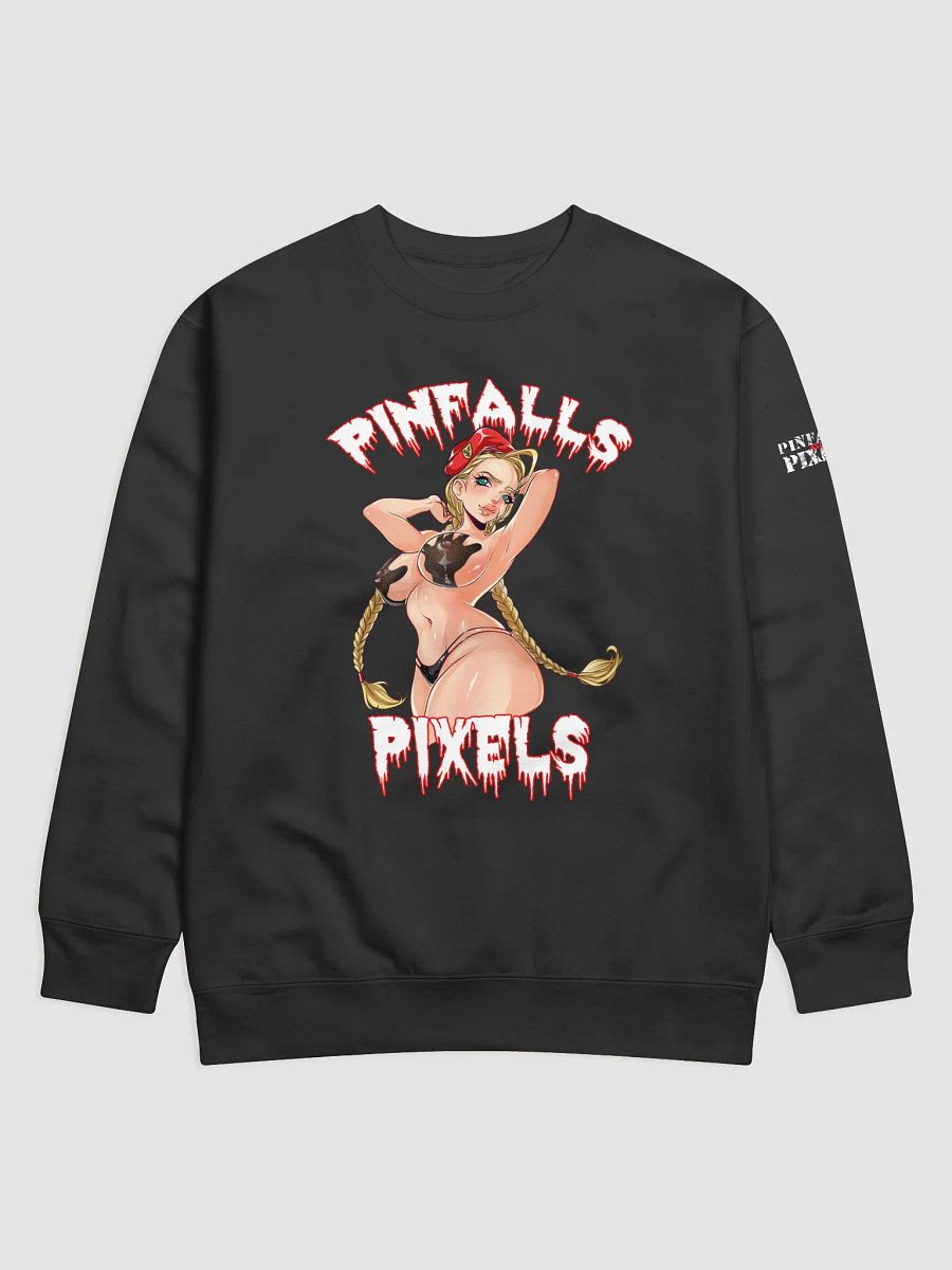 Cammy x Sable Cosplay Black Sweatshirt product image (1)