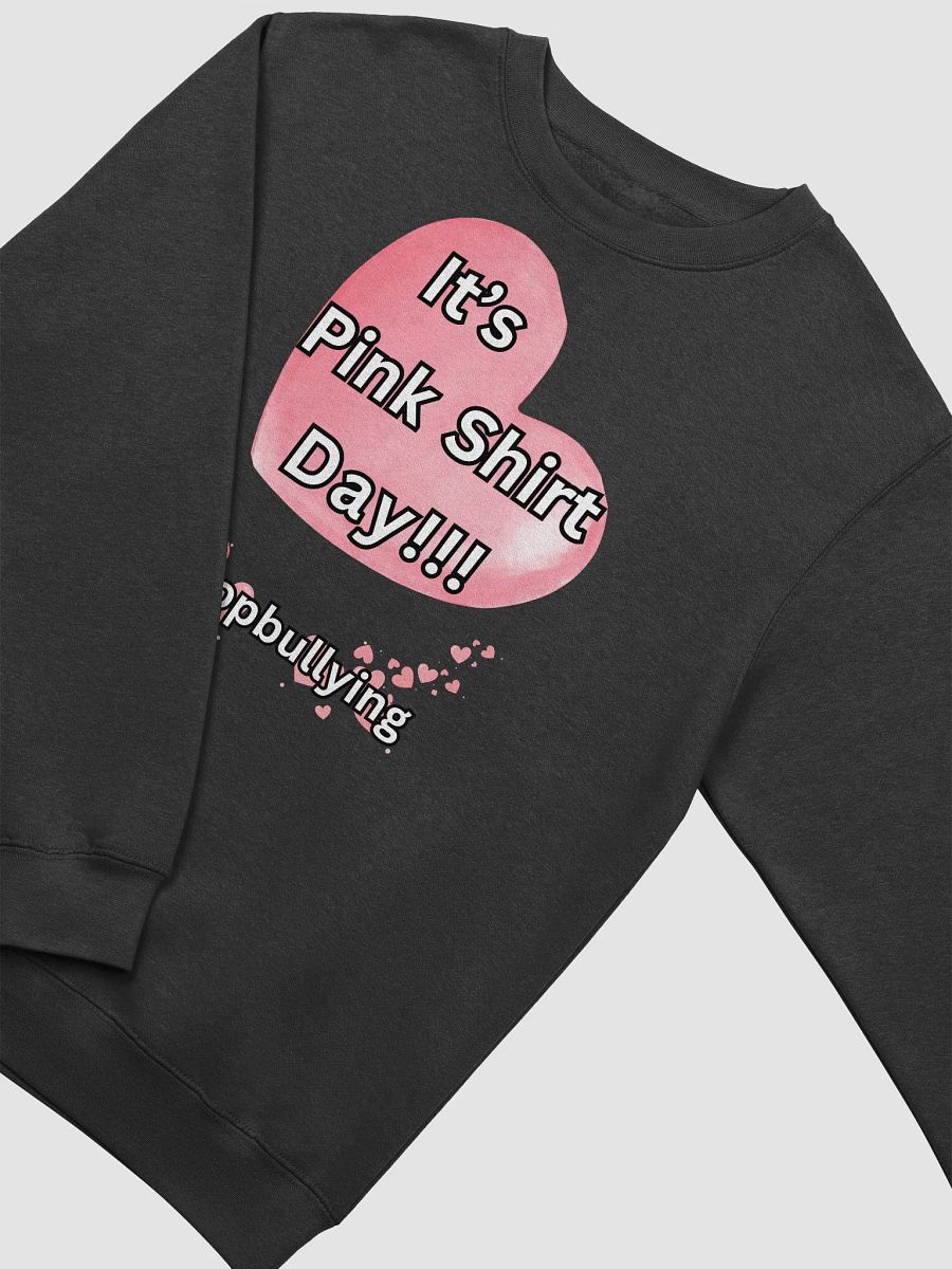 Pink Heart Stop Bullying Crewneck product image (3)