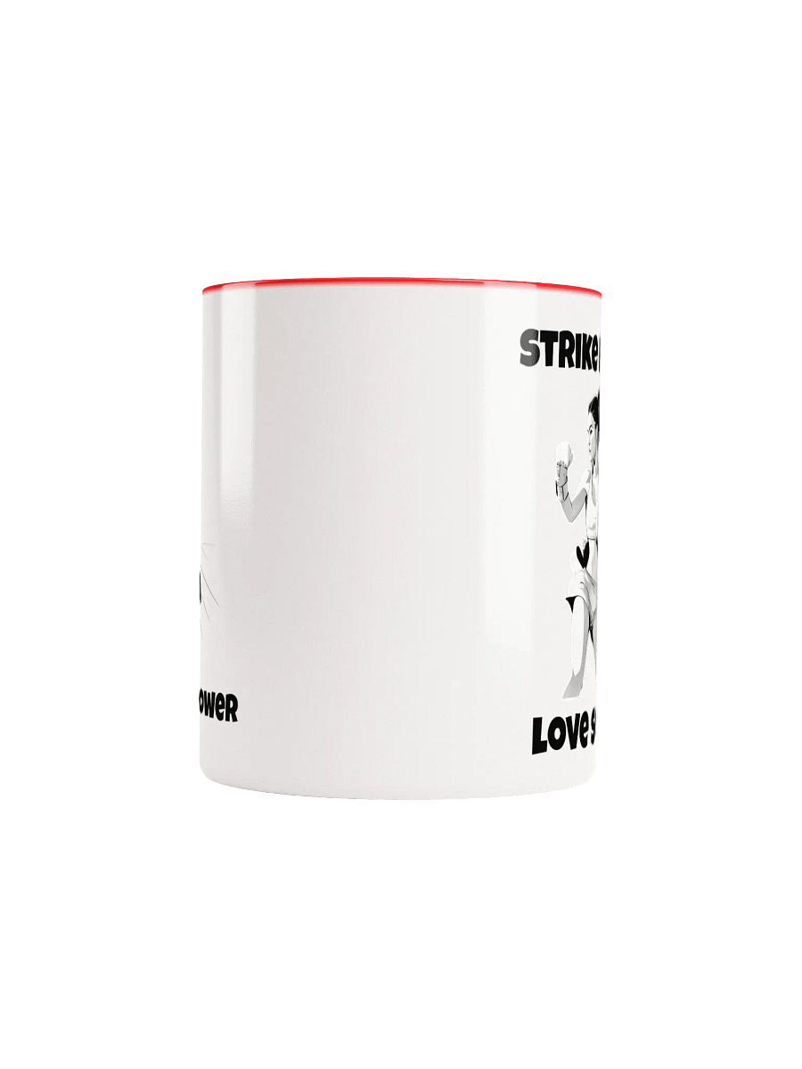 Warrior Women Ceramic Mug Red product image (9)