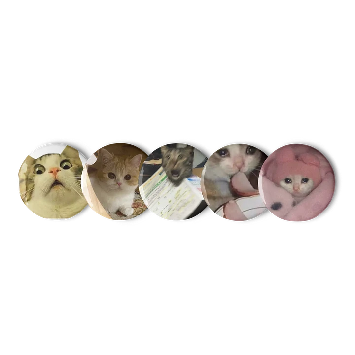 Set of Pin Buttons: Meme Cats product image (2)