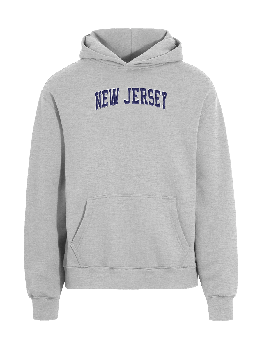 New Jersey Vintage Stylish Embroidery Unisex Premium Oversized Hoodie product image (1)