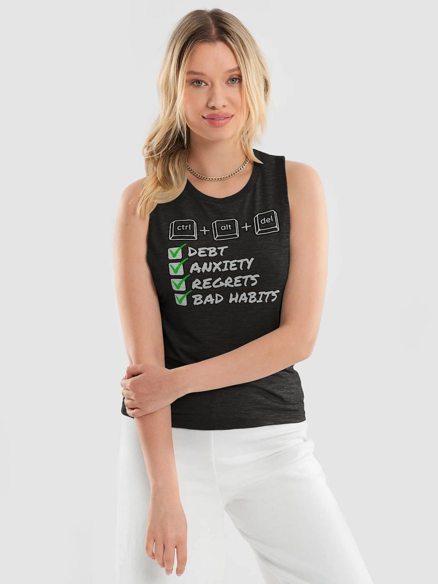 CTRL + ALT + DEL Women's Muscle Tank product image (3)