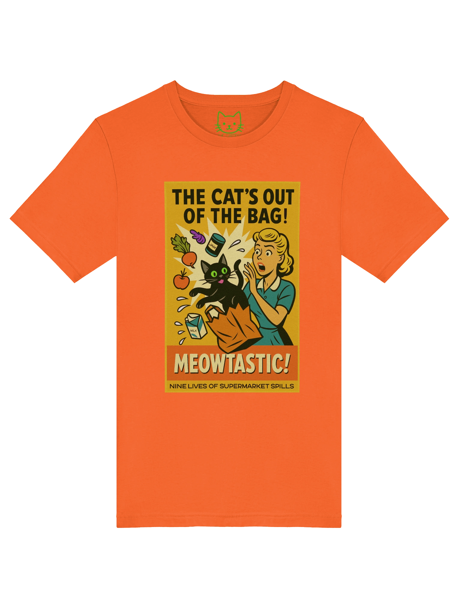 The Cat's Out of the Bag 1950's Retro product image (53)